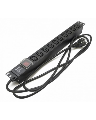 Блок розеток Hyperline SHE19-10IEC-S-2.5EU в Красногорске Блоки розеток Pintop.ru