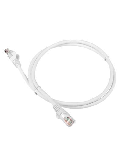 Патч-корд LANMASTER LSZH UTP кат.5e, 0.3 м, белый LANMASTER LAN-PC45/U5E-0.3-WH в Красногорске Патчкорды (медные) Pintop.ru