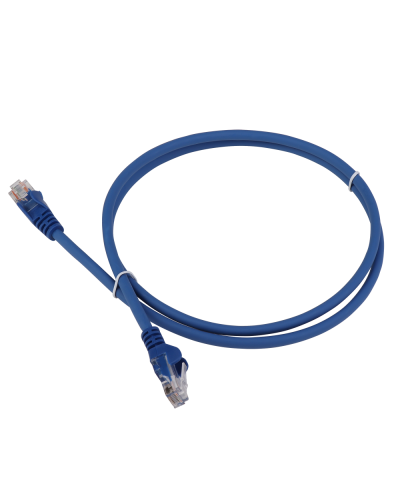 Патч-корд LANMASTER LSZH UTP кат.5e, 14 м, синий LANMASTER LAN-PC45/U5E-14-BL в Красногорске Патчкорды (медные) Pintop.ru