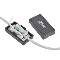 Соединитель кабельный типа IDC-IDC (KRONE) кат.5е (10 шт/уп) NETLAN EC-UCB-IDC-UD2-BK-10