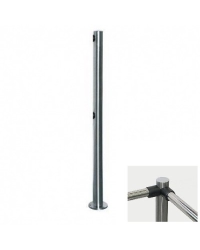 Стойка двухсторонняя L-образная PERCo-BH02 2-02 в Красногорске Ограждения Pintop.ru