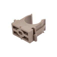 Крепёж-клипса для труб ø20 мм, серая (100 шт/уп)Rexant (28-0120-2)