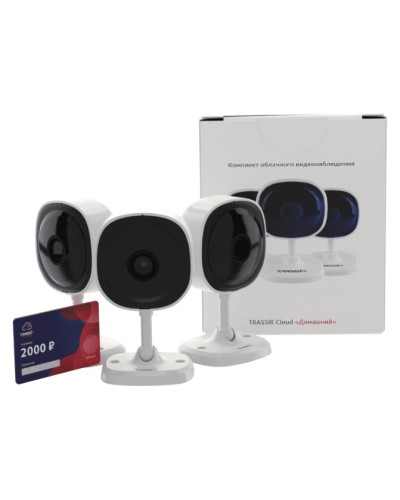 Комплект облачного видеонаблюдения TRASSIR 3TRCloud2000 в Красногорске IP-камеры Pintop.ru