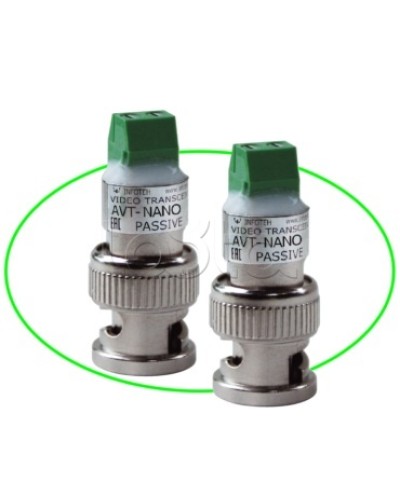 Комплект пассивных приемопередатчиков ИНФОТЕХ AVT-Nano Passive XL в Красногорске Видеоусилители, Модуляторы, Делители Pintop.ru
