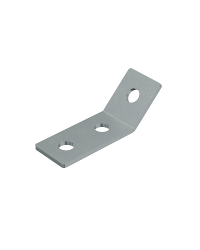 Уголок 45 гр. (3 отверстия) HD85 КМ-профиль (USG45-3 HD85) в Красногорске Аксессуары для лотков Pintop.ru