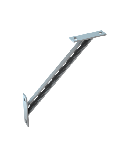 Укосина для консолей 500 мм HD КМ-Профиль (UK500 HD) в Красногорске Аксессуары для лотков Pintop.ru