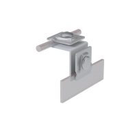 Фальцевый держатель H50 мм для прутка Ø 5-10 мм CU КМ-Профиль (FD-H50-D5-10 CU)