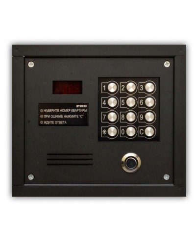 Цифровой домофон Олевс PRO-TM черный в Красногорске Домофония Pintop.ru