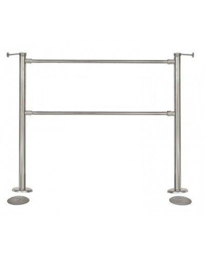 Стойка стационарная Ростов-Дон ОБ1/2-1 у (Хром) в Красногорске Ограждения Pintop.ru