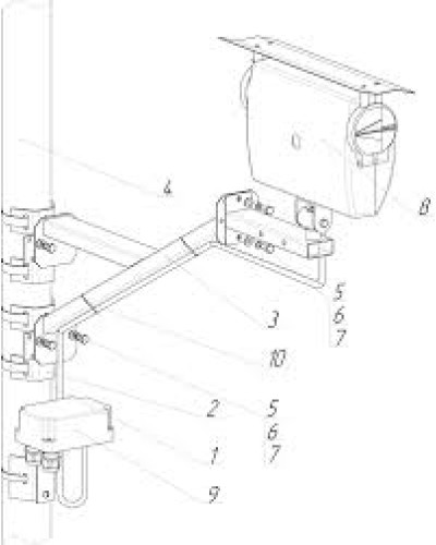 Комплект консоли ЮМИРС КМЧ-2 в Красногорске Аксессуары для средств охраны периметра Pintop.ru