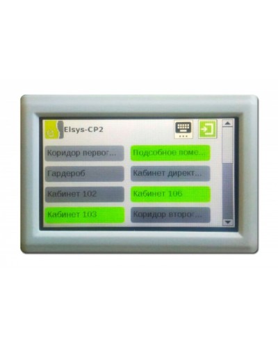 Клавиатура подсистемы охранной сигнализации Elsys-CP2 в Красногорске Сетевая СКУД Elsys Pintop.ru