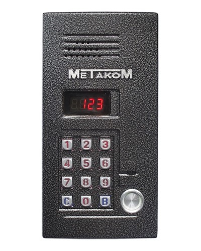 Блок вызова домофона Метаком MK2012-TM4E в Красногорске Блоки вызова многоабонентные Pintop.ru