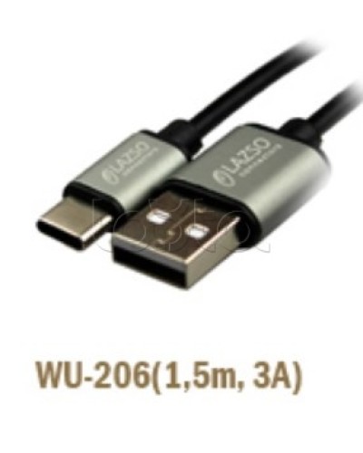 Кабель для передачи данных и зарядки LazsoWU-206(1,5m, 3А) в Красногорске Оборудование для видеонаблюдения Pintop.ru