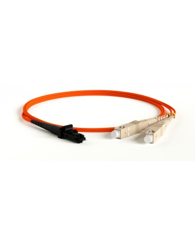 Патч-корд волоконно-оптический Hyperline FC-D2-62-MTRJM/PR-MTRJM/PR-H-2M-LSZH-OR в Красногорске Патч-корды оптические Pintop.ru