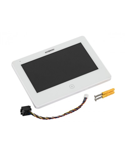 Монитор видеодомофон AccordTec AT-VD 770W WH в Красногорске Абонентские IP устройства Pintop.ru