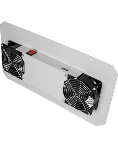 Панель вентиляционная с 2 вентиляторами TLK TLK-FAN2-GY в Красногорске Вентиляторные модули Pintop.ru