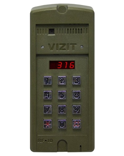 Блок вызова для совместной работы с БУД-302 Vizit БВД-316FCP в Красногорске Блоки вызова многоабонентные Pintop.ru