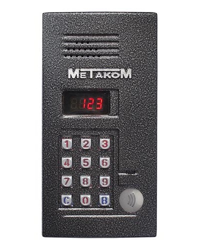 Блок вызова домофона Метаком MK2012-MFEN в Красногорске Блоки вызова многоабонентные Pintop.ru