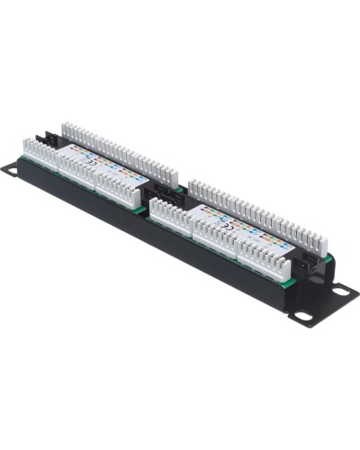 Панель коммутационная 10, 1U, 12 портов UTP, RJ-45, CAT 5e REXANT 04-0025 в Красногорске Патч панель Pintop.ru