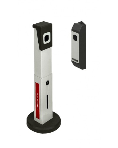 Комплект беспроводных фотоэлементов CARDDEX PR-01 (передатчик и приемник, навесной + стойка) в Красногорске Запчасти для шлагбаумов и автоматики Pintop.ru