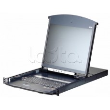 KVM консоль с переключателем ATEN KL1108VN-AXA-RG