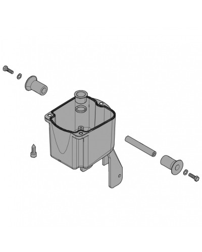Корпус редуктора C010 Came 119RICX044 в Красногорске Запчасти для шлагбаумов и автоматики Pintop.ru