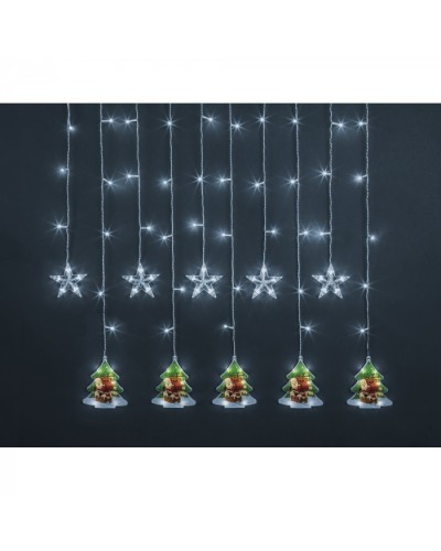 Гирлянда Navigator 95 027 NGF-D037-04 (бахрома звезды и елки WW 3*0.6м IP20) в Красногорске Источники света(Лампы) Pintop.ru