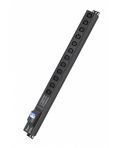 Блок распределения питания вертикальный для 19 шкафов DKC R5VIEC12CBOP в Красногорске Блоки розеток Pintop.ru