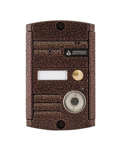 Видеопанель вызывная накладная цветная на 1 абонента с TM-считывателем Activision AVP-451 TM (PAL, медь) в Красногорске Вызывные видеопанели малоабонентные Pintop.ru