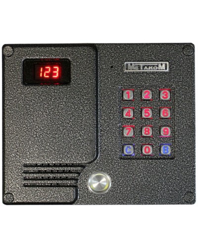 Блок вызова домофона Метаком MK2007-TM-EV в Красногорске Блоки вызова многоабонентные Pintop.ru