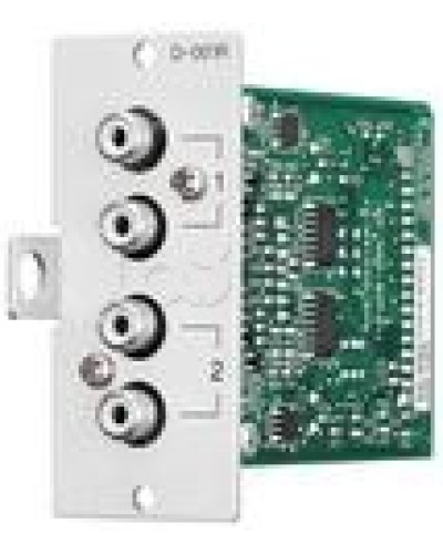 Модуль стерео входа небалансный 2-х канальный TOA D-001R в Красногорске Системы оповещения и трансляции TOA Pintop.ru