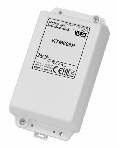 Блок управления контроллера ключей Vizit КТМ608Р в Красногорске Блоки управления многоабонентные Pintop.ru