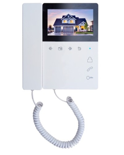 Монитор цветного видеодомофона Tantos Elly-S с трубкой VZ в Красногорске Абонентские видеоустройства Pintop.ru