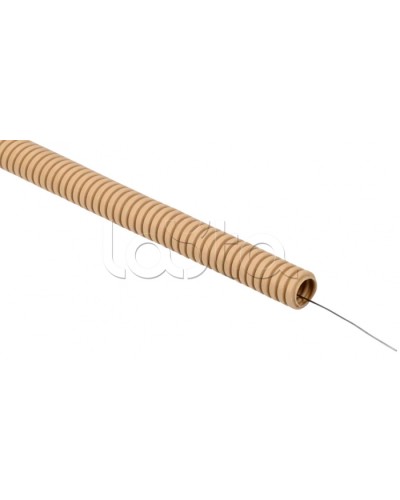 ELASTA Труба гофр. ПВХ d=20мм с зондом сосна (25м) IEK (ET-TG21-121-020-025-K34) в Красногорске Труба гофрированная Pintop.ru