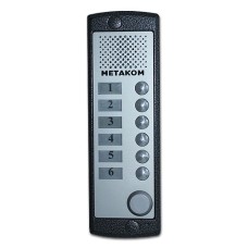 Блок вызова домофона Метаком MK6-XV-RF