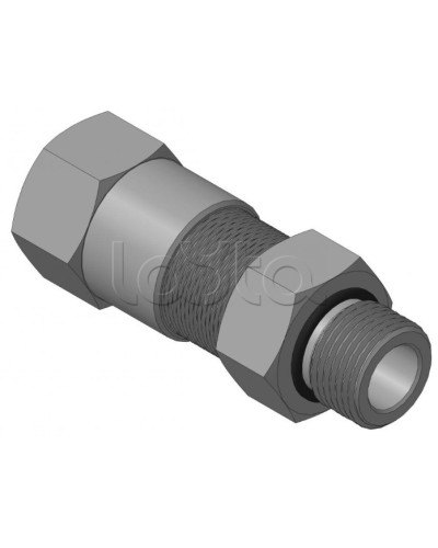 Кабельный ввод для бронированного кабеля с уплотнением внутренней оболочки кабеля резьбой G1/2, внешним диаметром кабеля Dm=14-18 мм и проходным диаметром кабеля d=8-12 мм Спектрон КВБ-18/12-Н-G1/2 в Красногорске Аксессуары для кабель-канала Pintop.ru