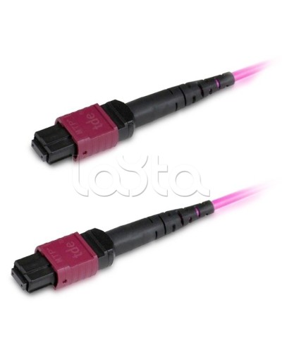 Патч-корд волокнно-оптический Hyperline (FHD-MC3-504-MPOF12/PS-MPOF12/PS-B-10M-LSZH-MG) в Красногорске Патч-корды и пигтейлы Pintop.ru