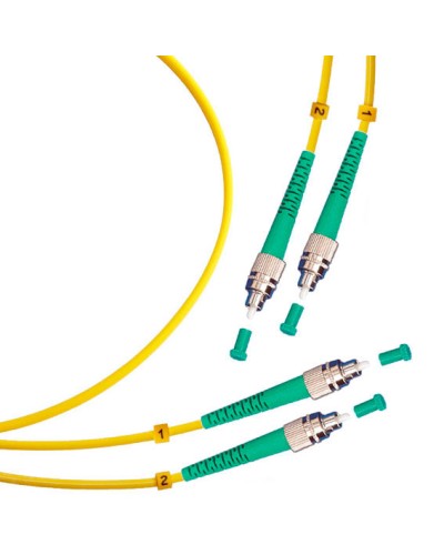 Шнур оптический duplex FC/APC-FC/APC 9/125 sm 25м LSZH Cabeus FOP(d)-9-FC/APC-FC/APC-25m в Красногорске Патч-корды оптические Pintop.ru