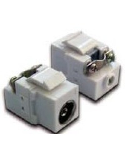 Вставка Keystone TV-розетка, винтовое соединение, белая LANMASTER LAN-OK-TV/S-WH в Красногорске Коннекторы Pintop.ru