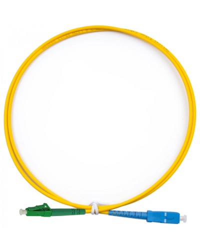 Шнур оптический simplex LC/APC-SC/UPC 9/125 sm 2м LSZH Cabeus FOP(s)-9-LC/APC-SC/UPC-2m в Красногорске Патч-корды оптические Pintop.ru