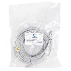 Патч-корд FTP, категория 6, F/UTP экранированный, LSZH, 20 м, серый Cabeus PC-FTP-RJ45-Cat.6-20m-LSZH