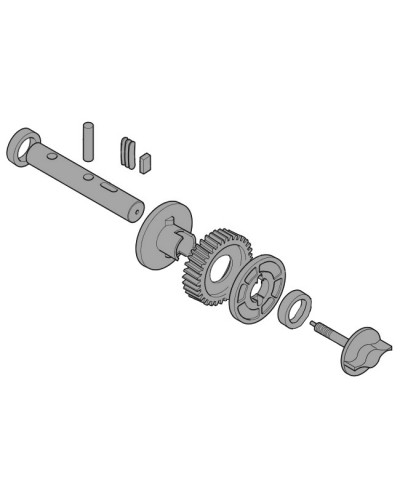 Выходной вал BX-P Came 119RIBX028 в Красногорске Запчасти для шлагбаумов и автоматики Pintop.ru