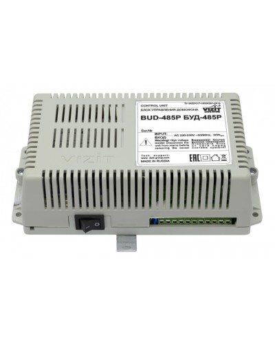 Блок управления домофона Vizit БУД-485Р в Красногорске Блоки управления многоабонентные Pintop.ru