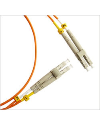 Патч-корд оптический LSZH, дуплексный, LC/PC-LC/PC, MM 50/125, 5м LANMASTER LAN-2LC-2LC/OM2-5.0 в Красногорске Патч-корды и пигтейлы Pintop.ru
