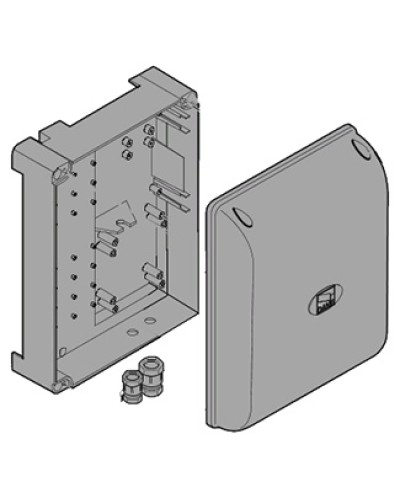 Корпус блока управления G2080 G2081 Came 119RIR238 в Красногорске Запчасти для шлагбаумов и автоматики Pintop.ru
