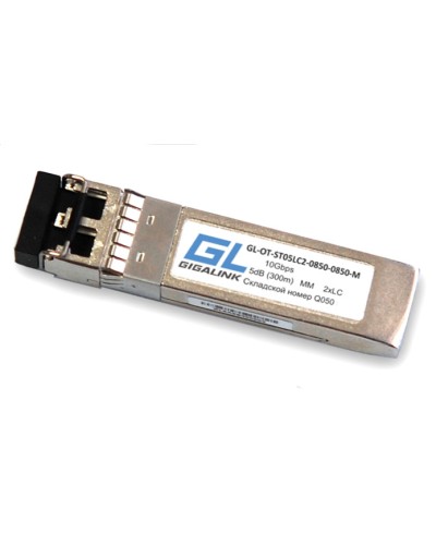 SFP+ модуль Gigalink GL-OT-ST05LC2-0850-0850-M в Красногорске Модули SFP/XFP/GBIC Pintop.ru