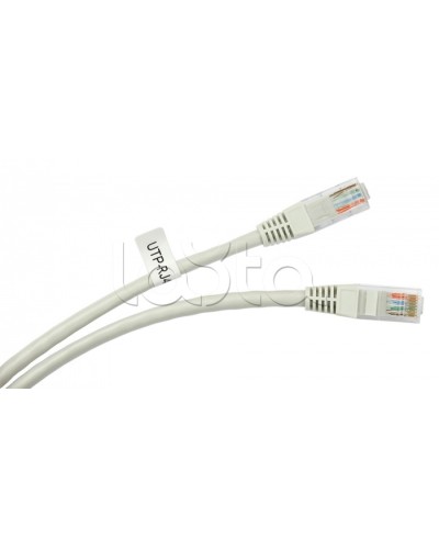 Шнур коммутационный 2xRJ-45/8P8C U/UTP кат.5е (1 м) Cabeus PC-UTP-RJ45-Cat.5e-1m в Красногорске Патчкорды (медные) Pintop.ru