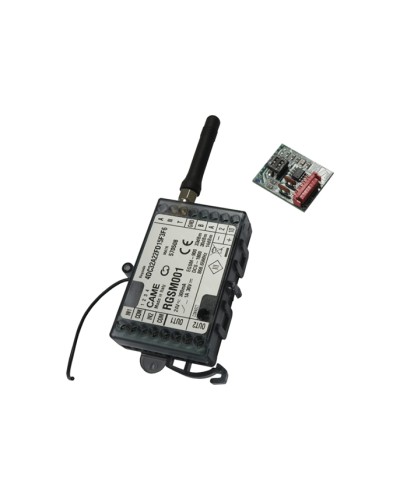 Шлюз GSM для управления автоматикой посредством технологии CAME Connect Came RGSM001S в Красногорске Устройства радиоуправления для шлагбаумов и автоматики Pintop.ru