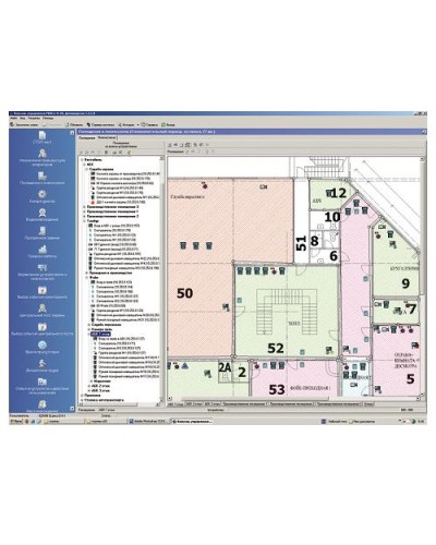 ПО Модуль Мониторинг PERCo-SM08 в Красногорске Сетевая СКУД Perco Pintop.ru