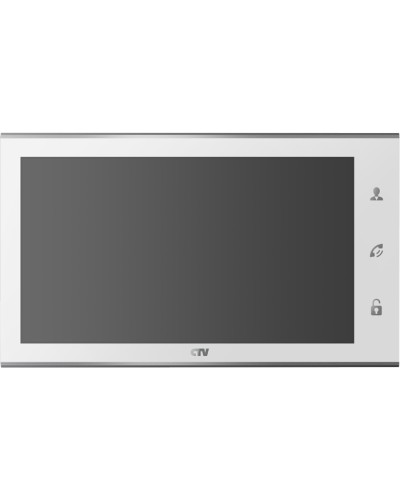 Монитор видеодомофона CTV-M4105AHD (белый) в Красногорске Абонентские видеоустройства Pintop.ru